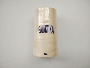 Нитки П/Э 40/2 (5000 ярдов) "GALAKTIKA" молочный*501